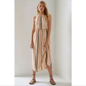 Anthropologie Cloth and Stone Halter Dress